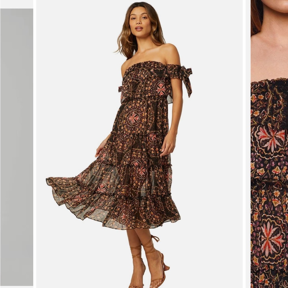 Misa Micaela chiffon dress size S